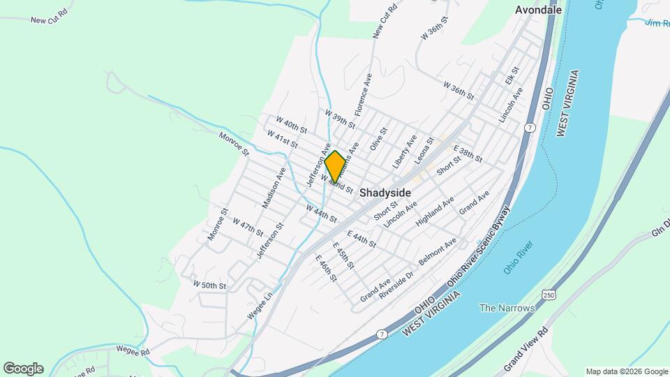 282 W 42nd St Map and Location Details