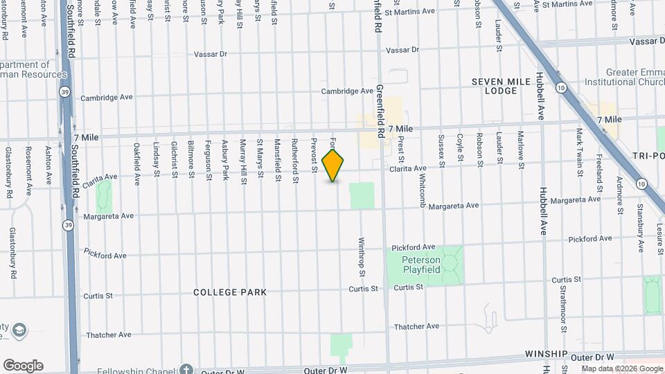 18675 Forrer St Map and Location Details