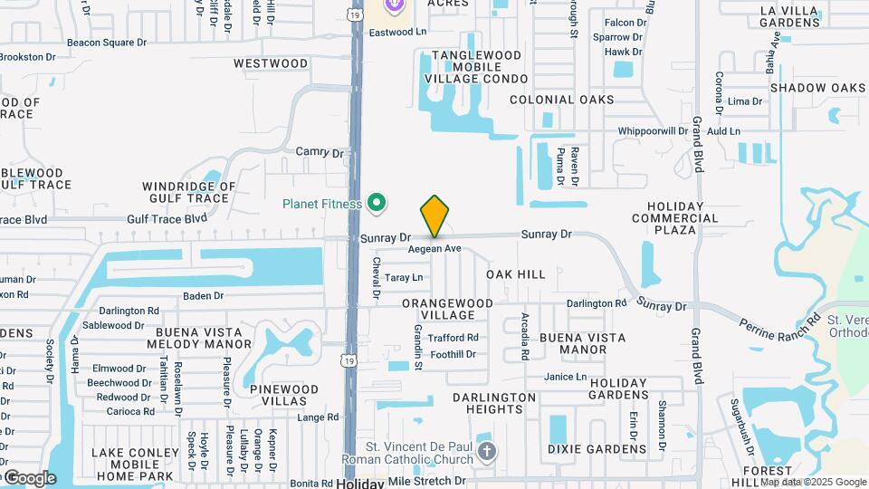 4723 Aegean Ave Map and Location Details