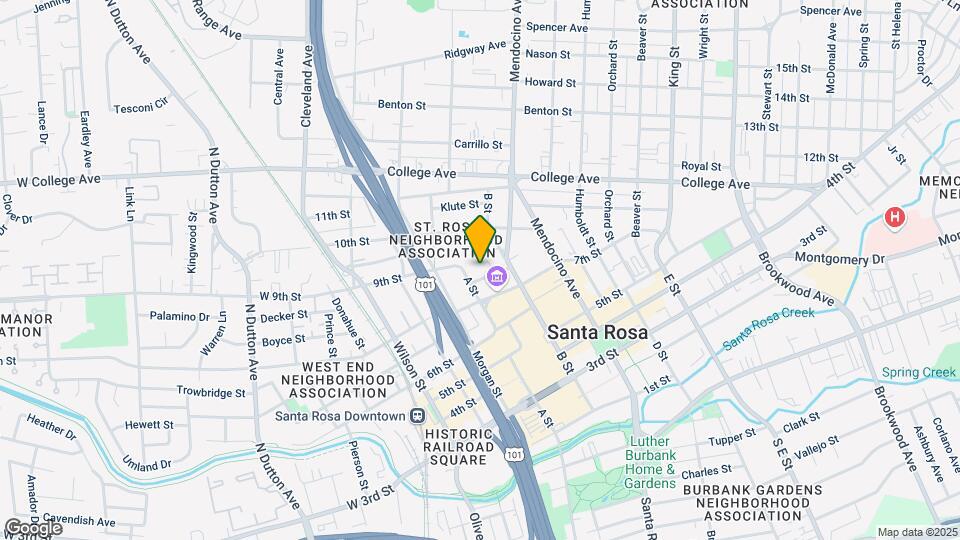 421 8th St Map and Location Details