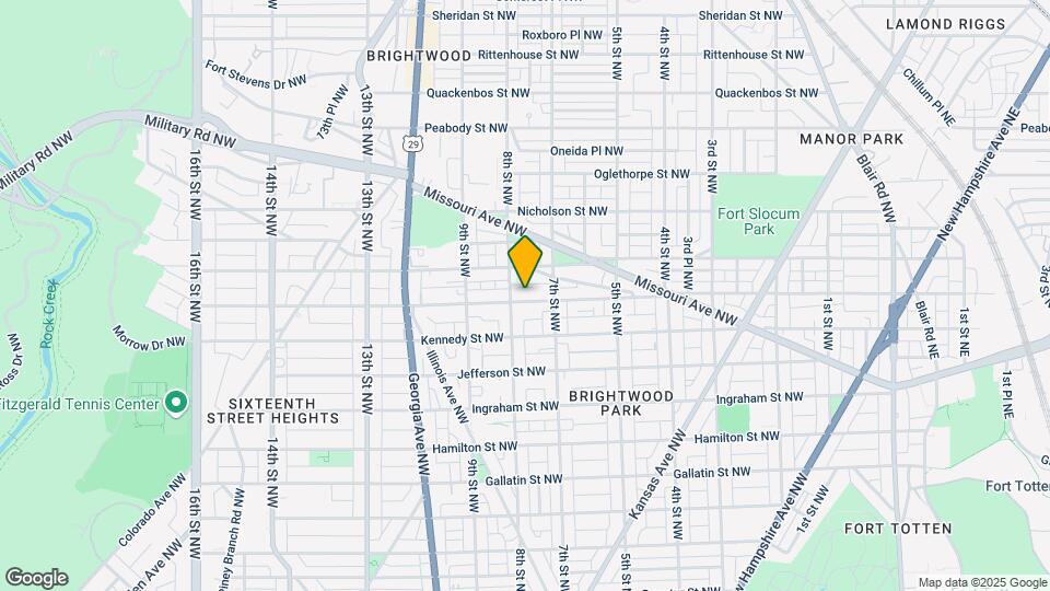 737 Longfellow St NW Map and Location Details