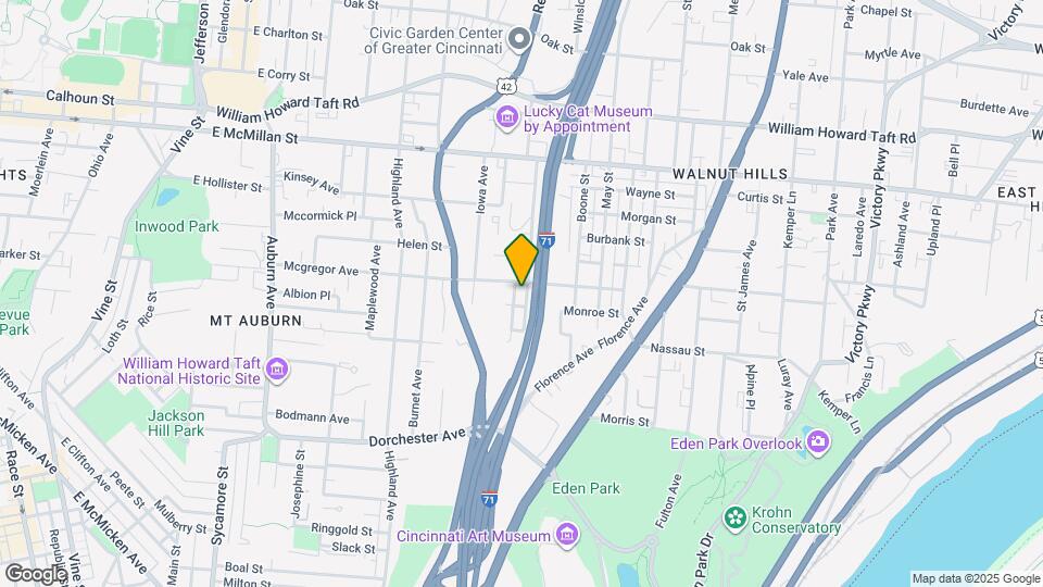 2229 Symmes St Map and Location Details