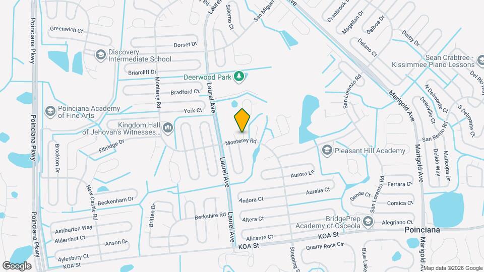 600 Rosaro Ct Map and Location Details