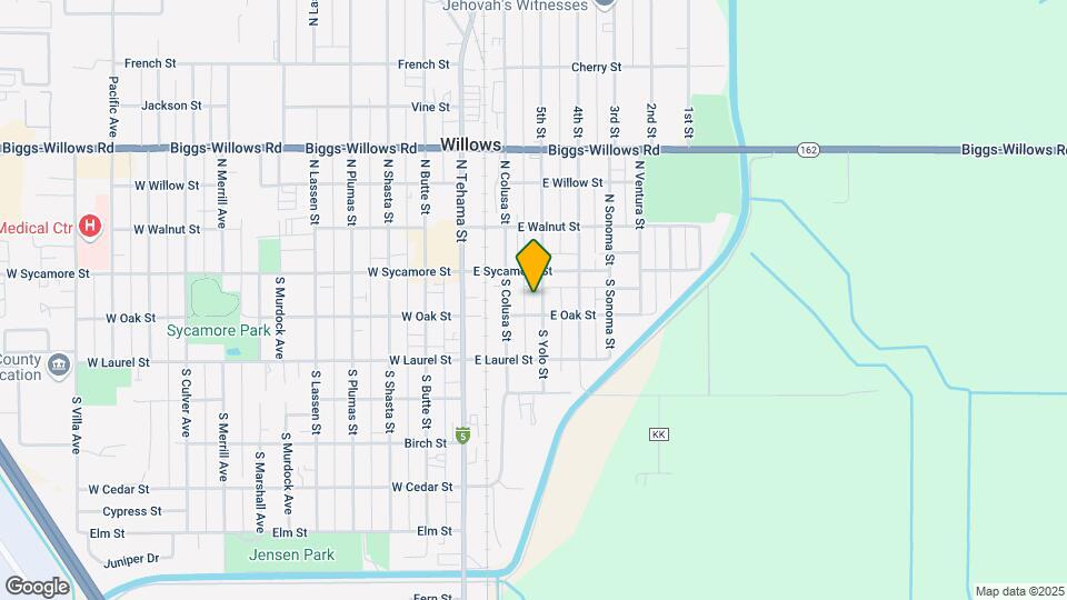 125 S Yolo St Mapa y Detalles de la Ubicación