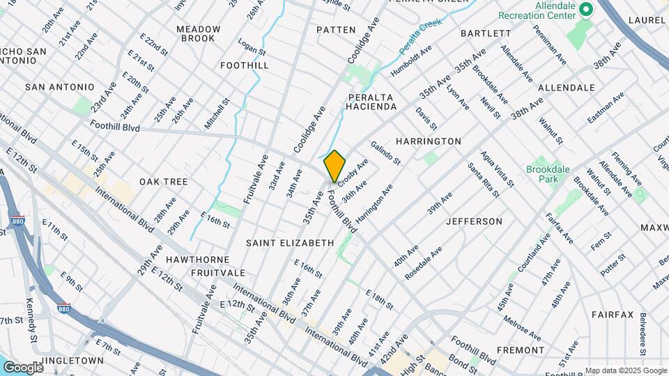 3518-3530 Foothill Blvd Map and Location Details