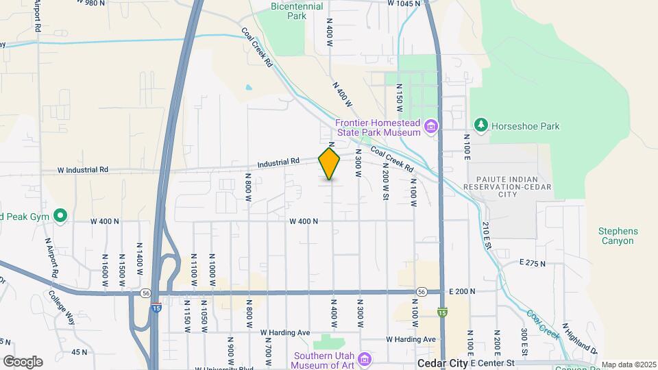 515 N 400 W Map and Location Details