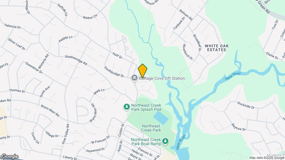 300 Meadowbrook Ln Map and Location Details