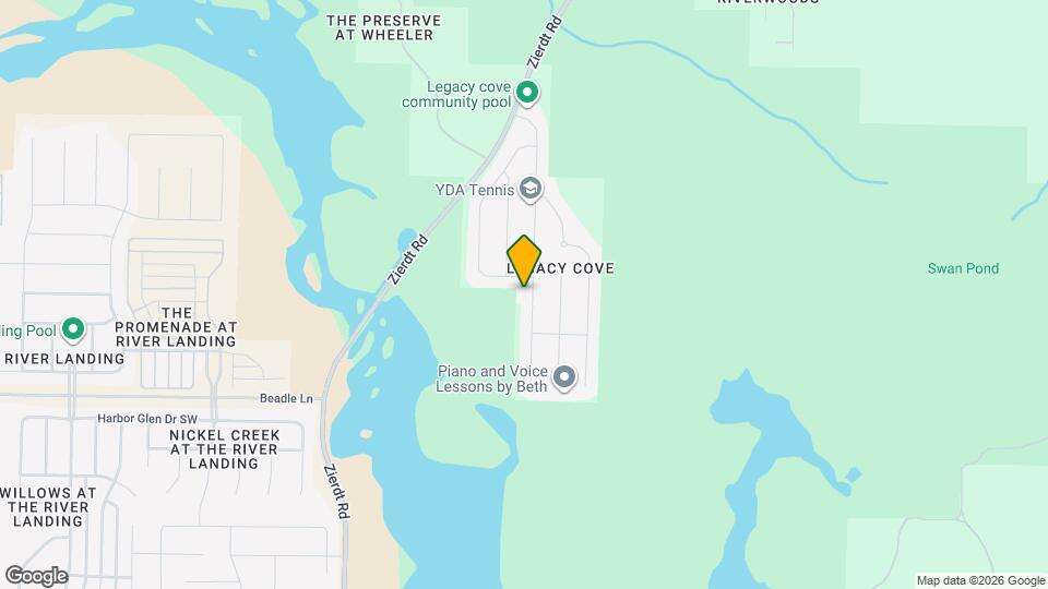 138 Legacy Cove Dr SW Map and Location Details