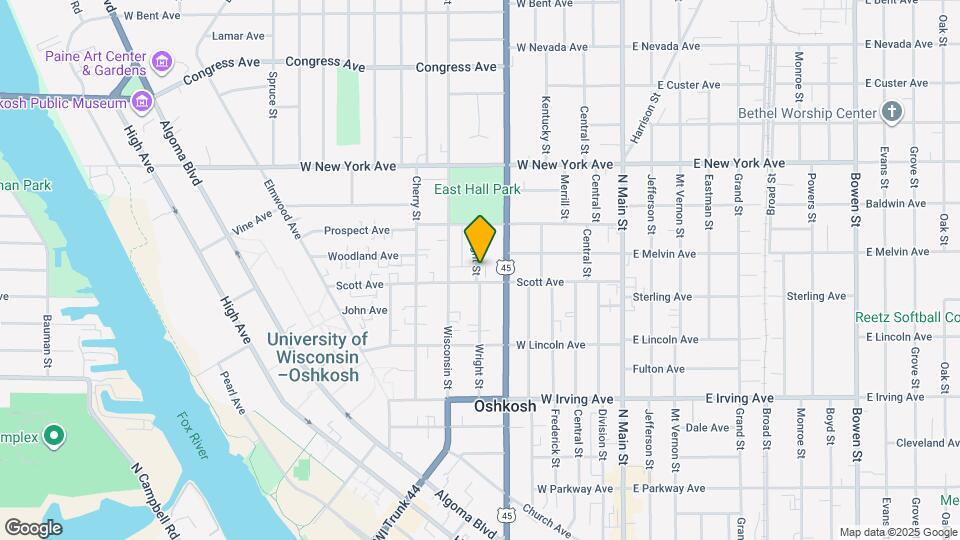 912 Wright St Map and Location Details