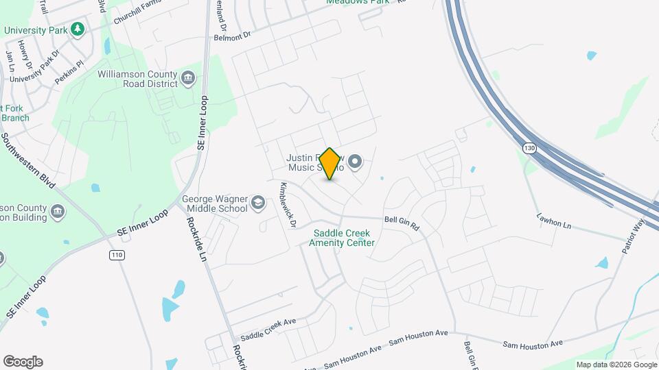 112 Concho Brook Bnd Map and Location Details