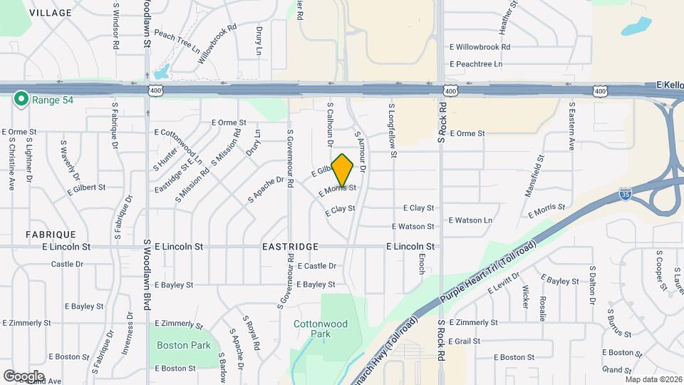 7307 E Morris St Mapa y Detalles de la Ubicación