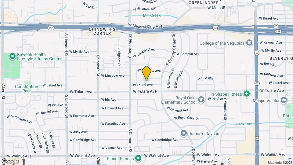 3444 W Laurel Ave Map and Location Details
