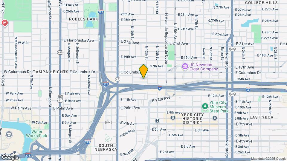 1022 E 14th Ave Map and Location Details