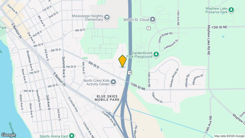 Edgewood Court Apartments Map and Location Details