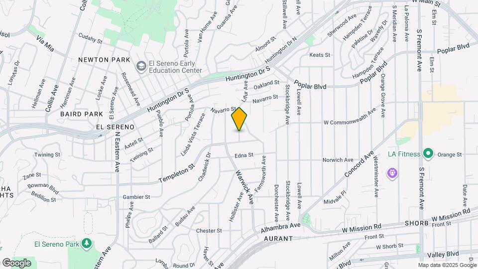 3407 Lifur Ave Map and Location Details