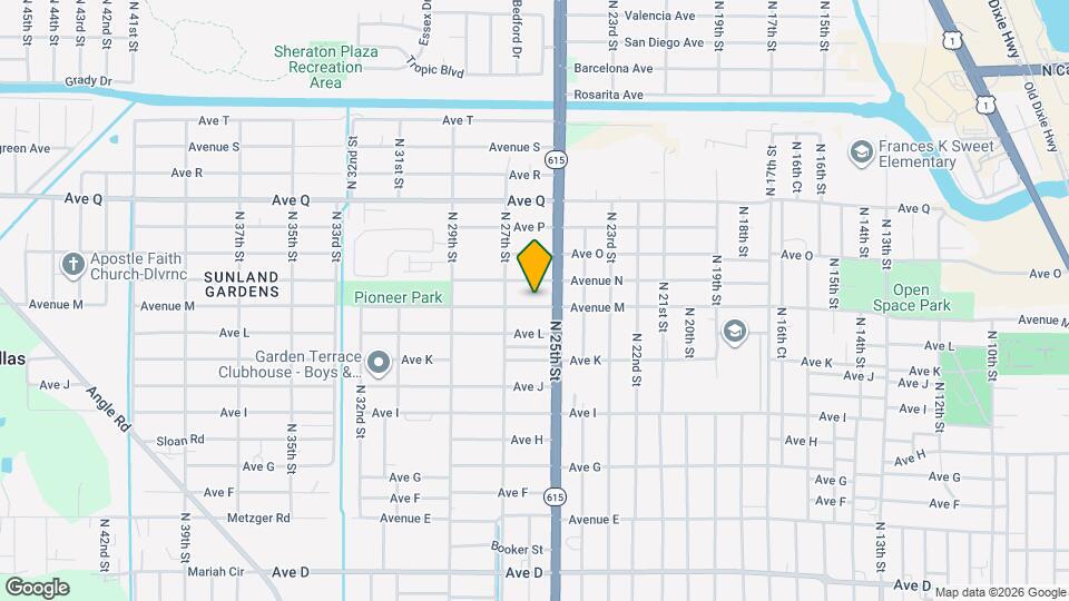 2602 Avenue M Map and Location Details