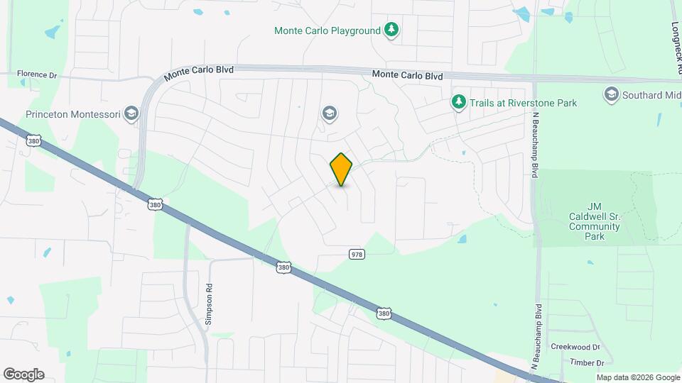 1011 Meadow Green Ct Map and Location Details