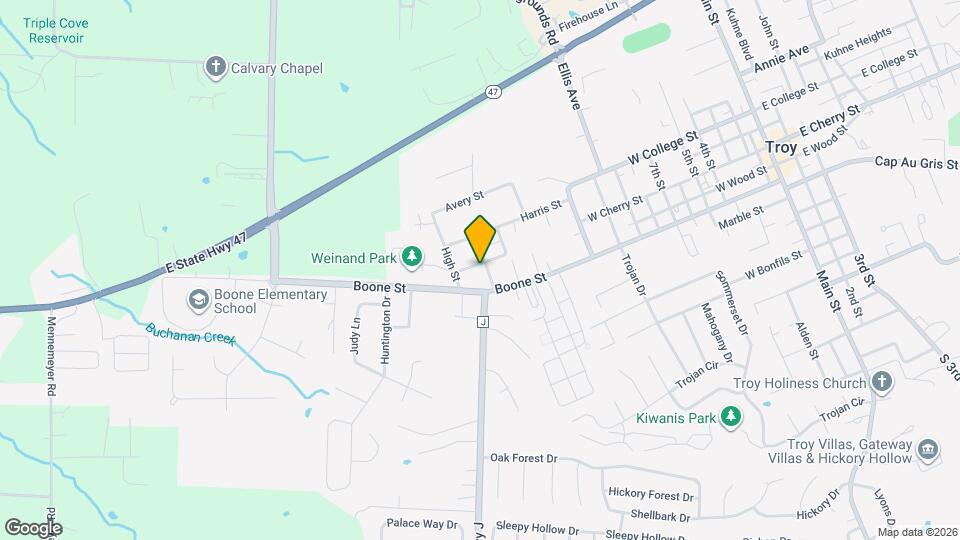 491 Charles St Map and Location Details