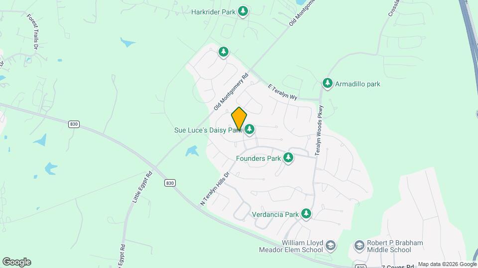 407 Tulip Tree Ct Map and Location Details