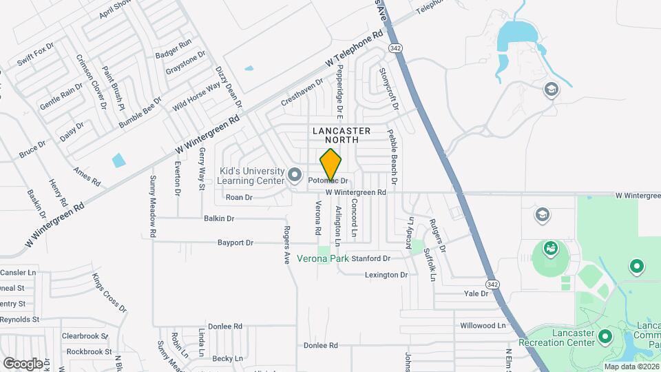 904 Potomac Dr Map and Location Details