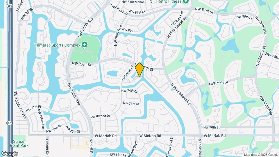 7640 Westwood Dr, Unit 415 Map and Location Details