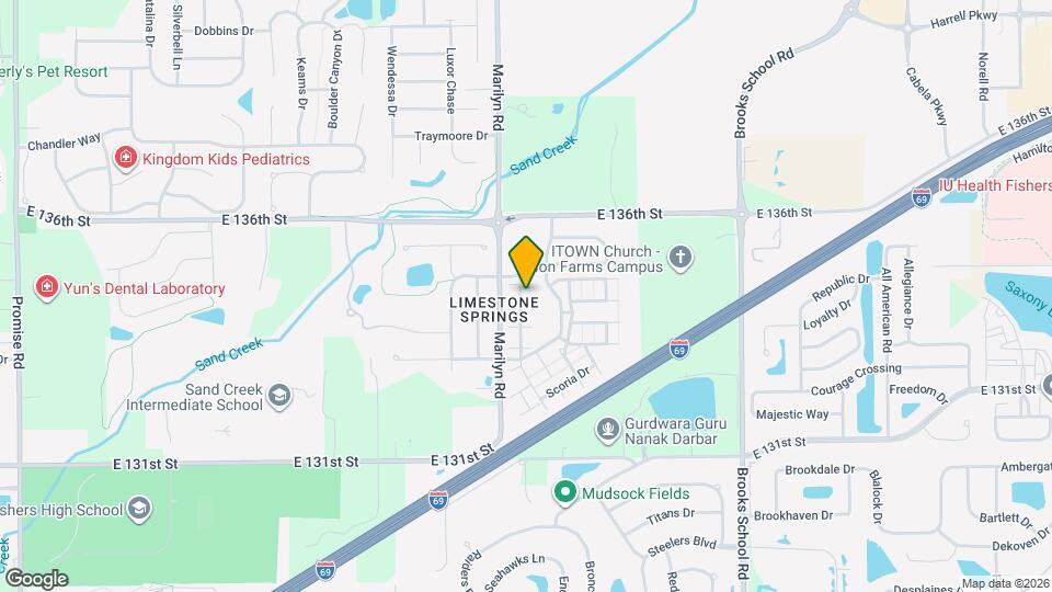 13415 White Granite Dr Map and Location Details