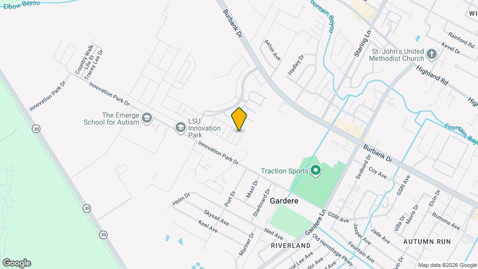 1412 Alouette Dr Map and Location Details