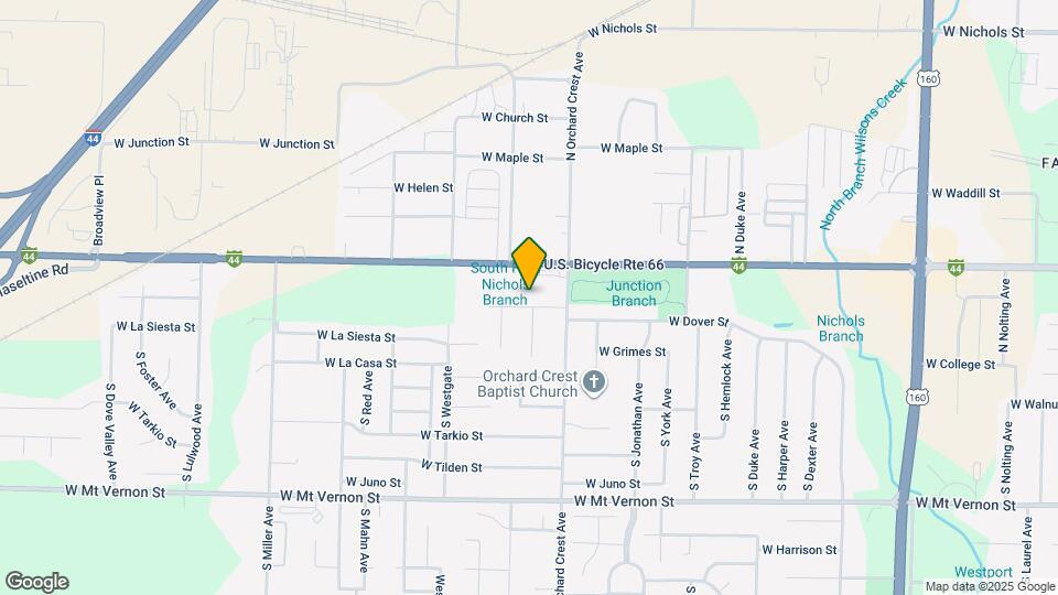4143 W Burbank St Map and Location Details