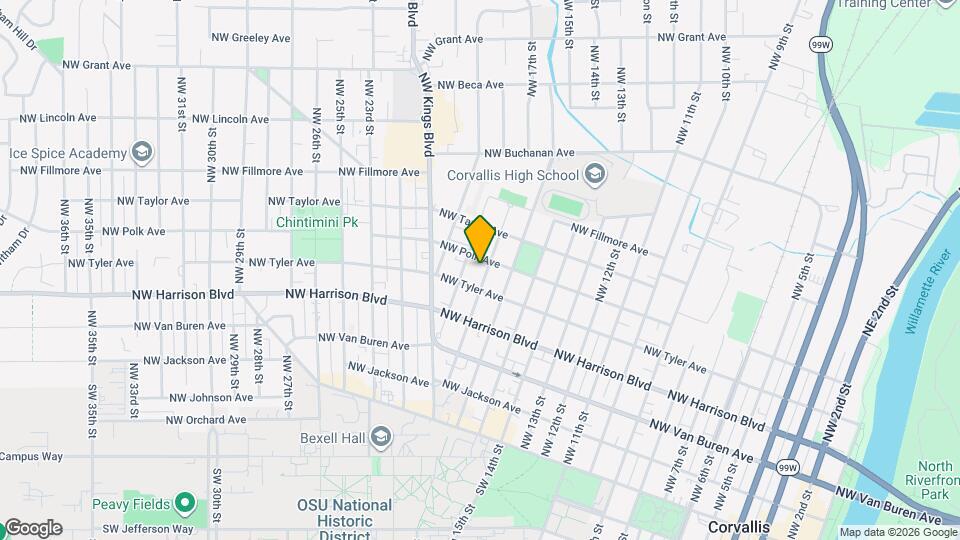 528 NW 17th St Map and Location Details