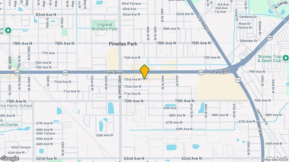 4624 73rd Ave N Map and Location Details