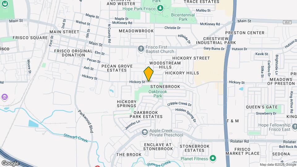 7965 Hickory St Map and Location Details