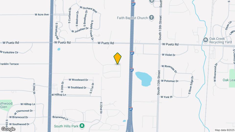 1811 W Wysteria Ln Map and Location Details