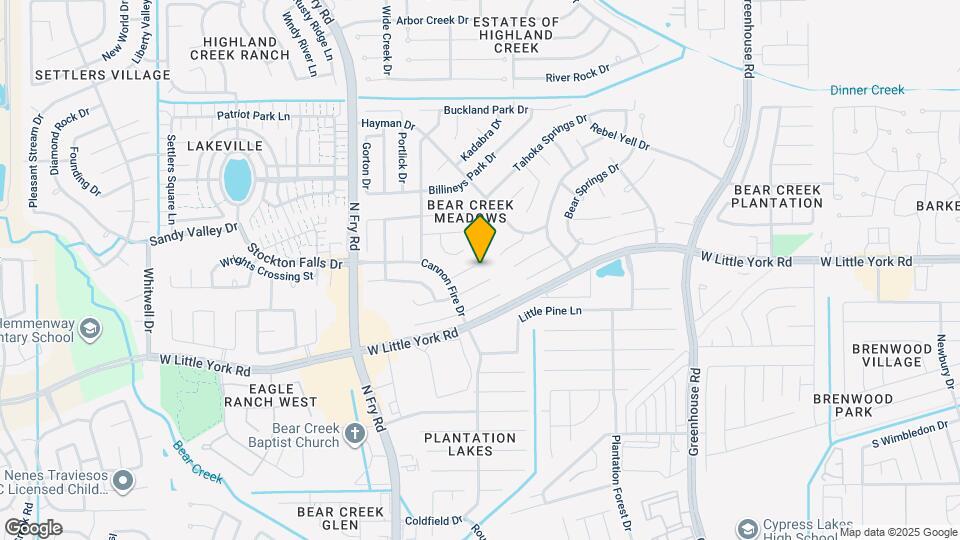 19607 Tully Meadows Ct Map and Location Details