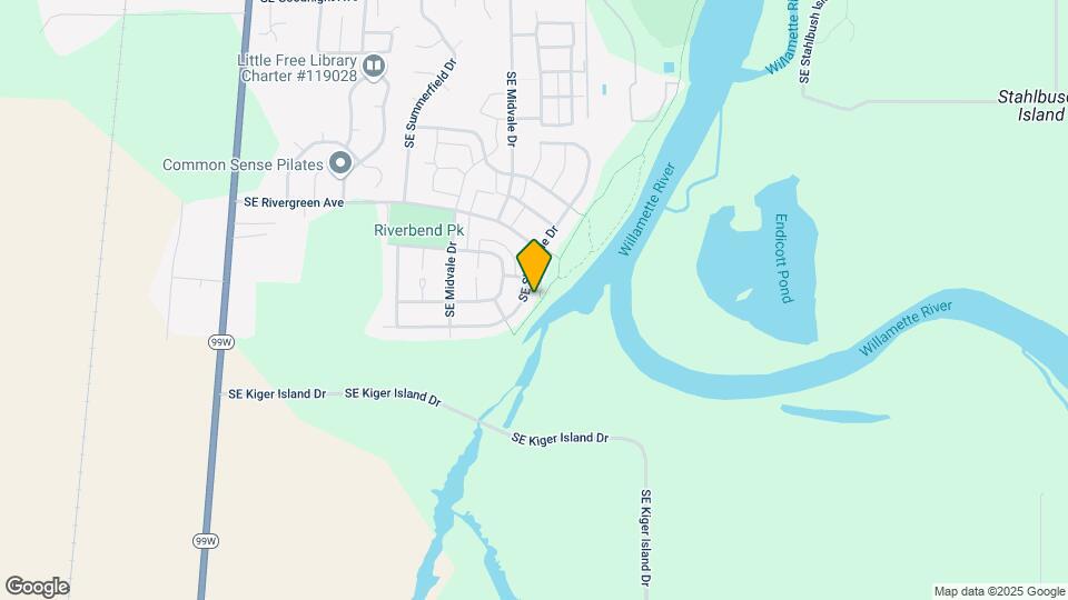 3525 SE Shoreline Dr Map and Location Details