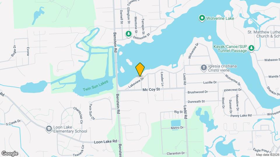 1508 Lakeview Dr Mapa y Detalles de la Ubicación