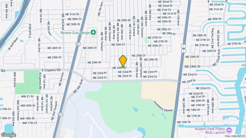 1010 NE 24th St Map and Location Details