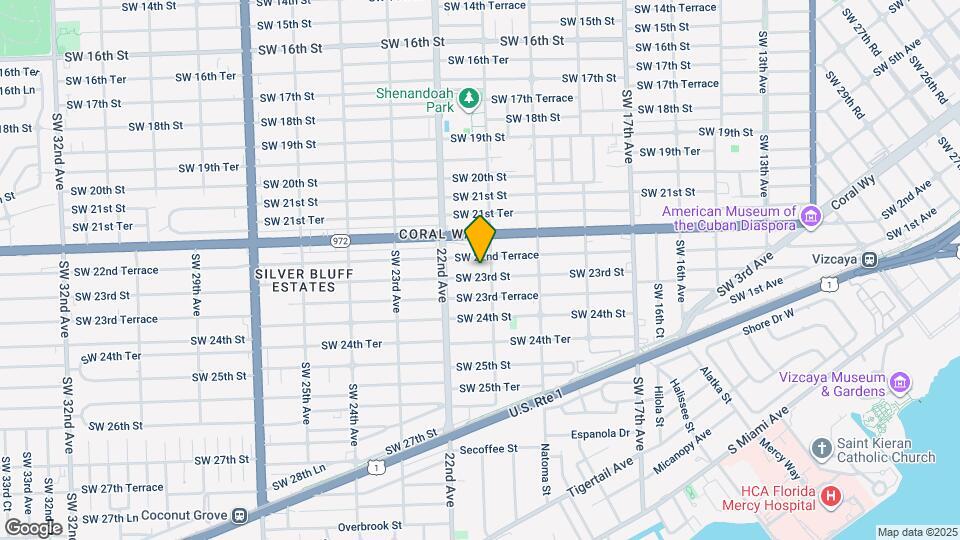 2115 SW 23rd St Mapa y Detalles de la Ubicación