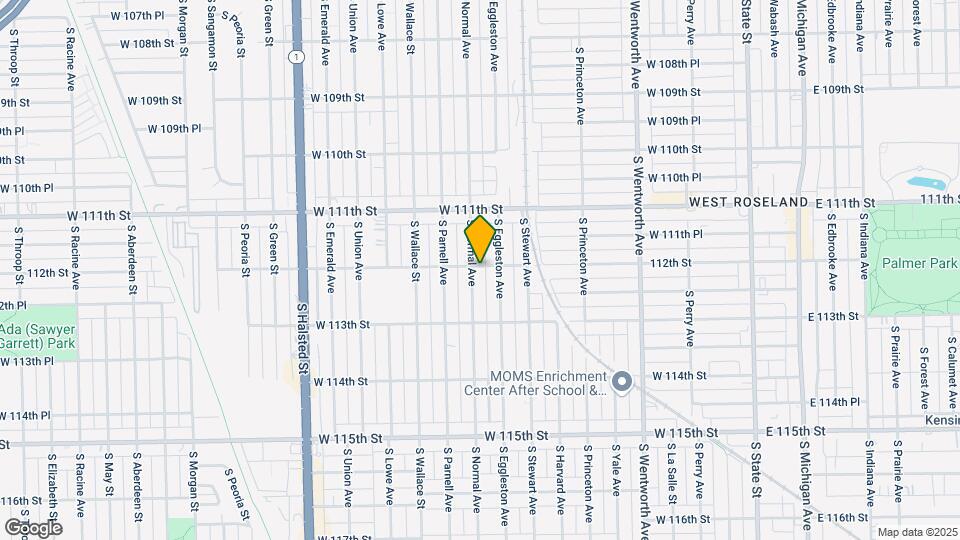 11201 S Normal Ave Map and Location Details
