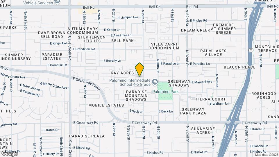 2838 E Marconi Ave-Unit -203 Map and Location Details