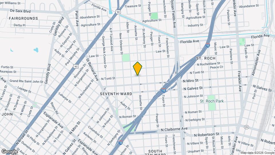 2242 Annette St Map and Location Details