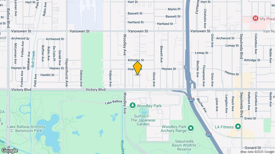 6451 Gaviota Ave Map and Location Details