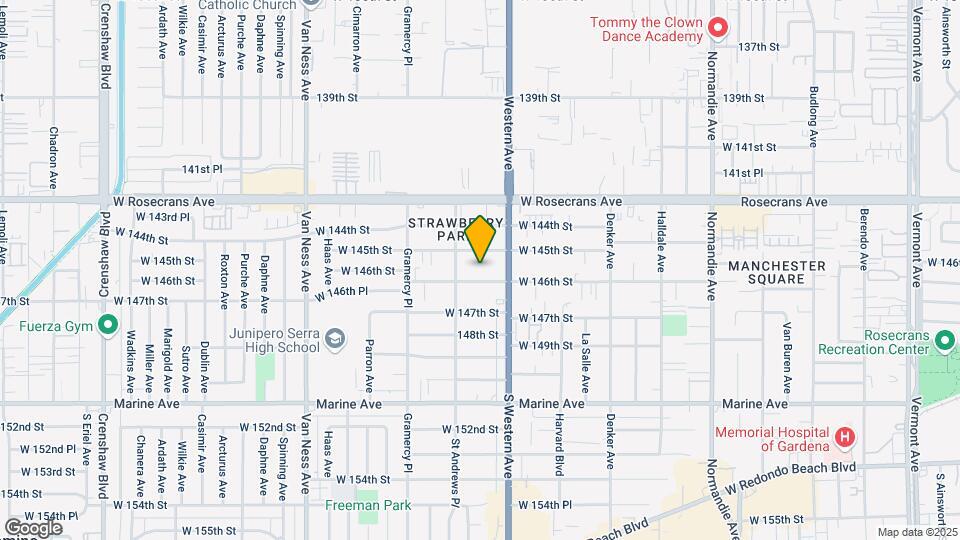 1835 W 146th St Map and Location Details