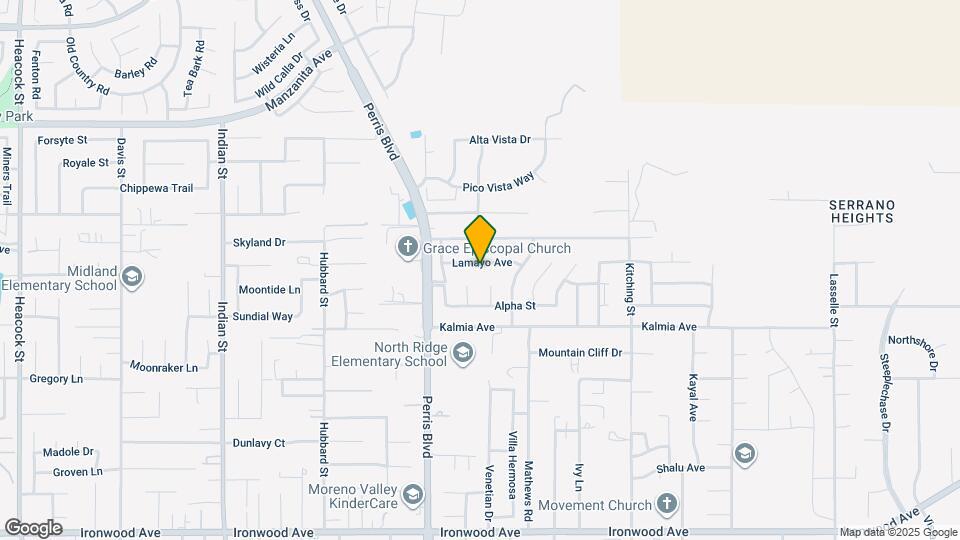 25137 Lamayo Ave Map and Location Details