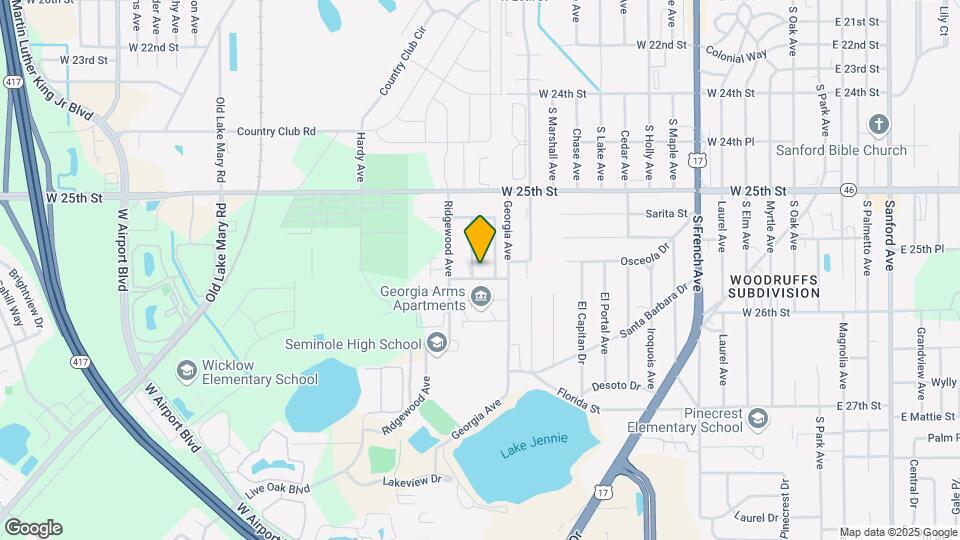 2549 Clairmont Ave Map and Location Details