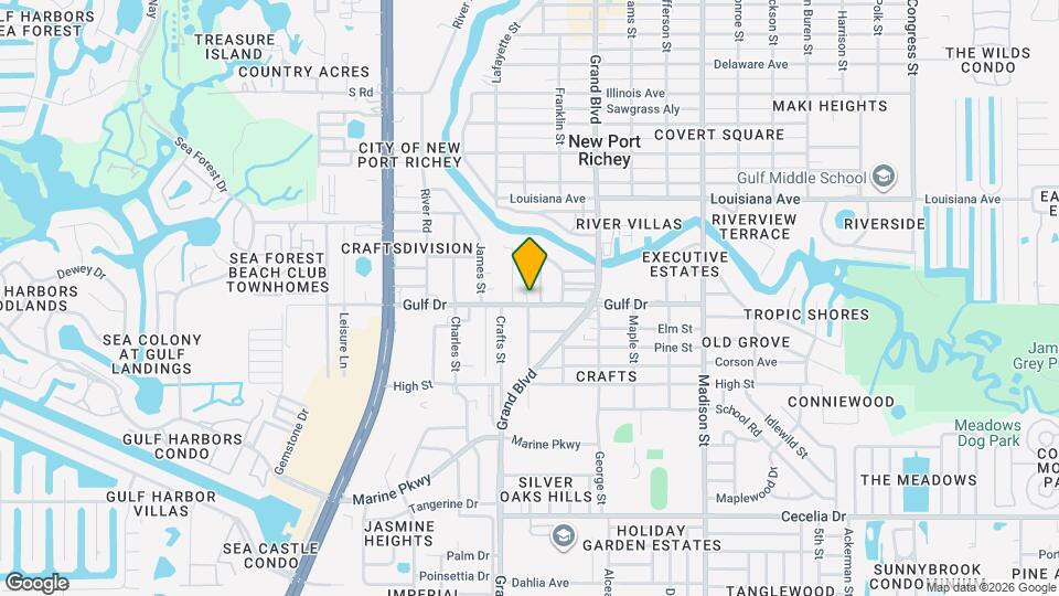 5543 Gulf Dr Map and Location Details