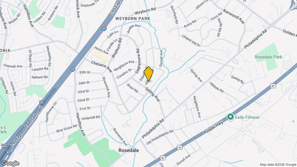 8111 Analee Ave Map and Location Details