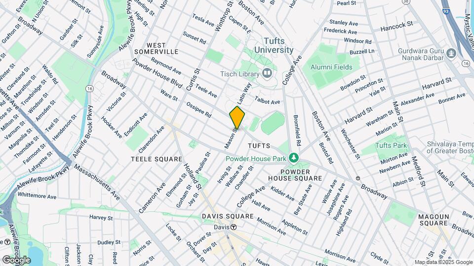 45 Mason St, Unit 2 Map and Location Details