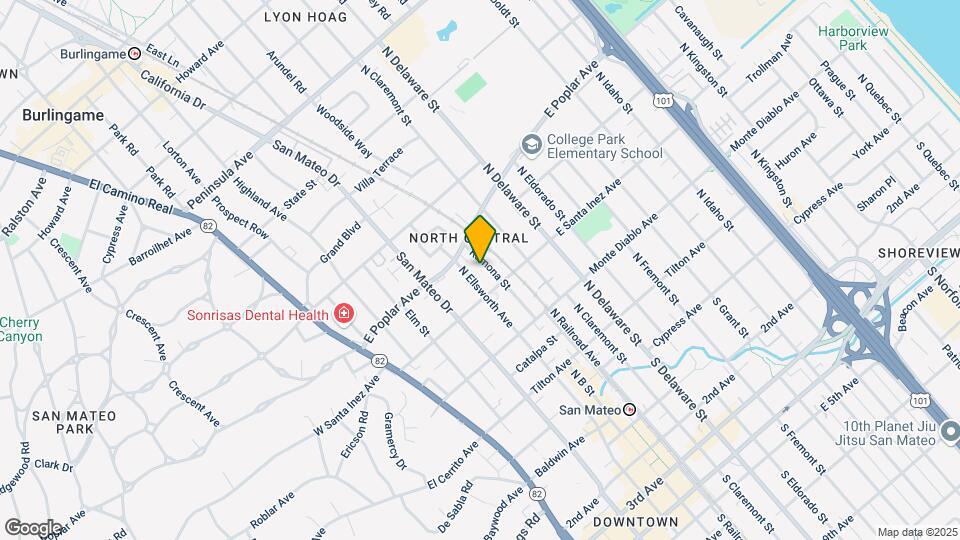 327 Ramona St Map and Location Details