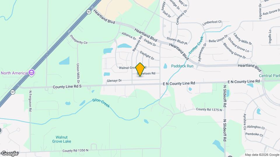 10836 Glenayr Dr Mapa y Detalles de la Ubicación