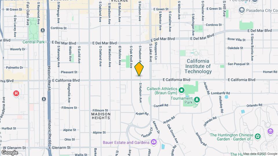 787 California Blvd Map and Location Details